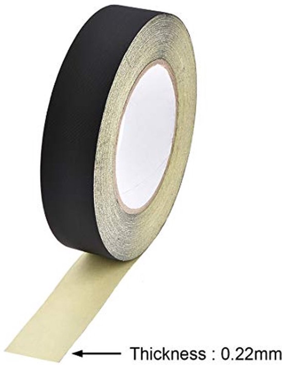 30mm acetaat tape voor laptop elektrische auto's gitaar reparatie hoge temperatuur lijmtape zwart 30m
