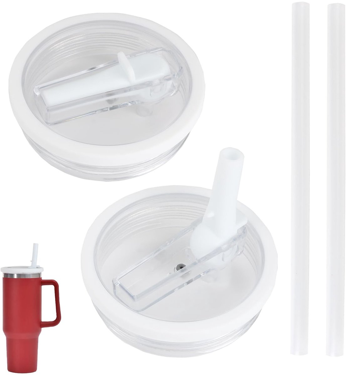 Solidchoice - 2 Stuks Levenslange Spare Lids voor 40 oz Tumbler Cups