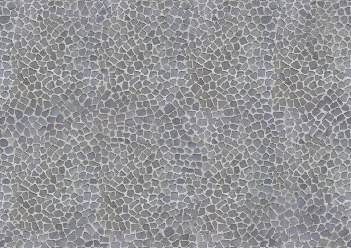 Sheet grijze steentjes 29.7x21cm grijs My Village