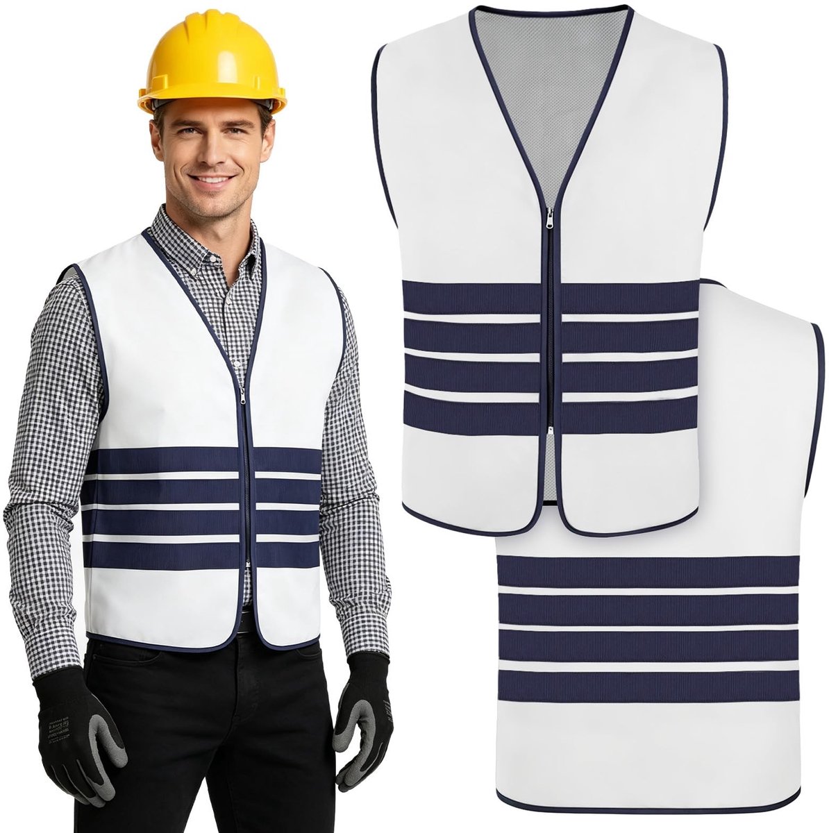 Solidchoice - Unisex Reflecterend Veiligheidsvest voor Volwassenen