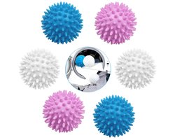 Solidchoice - Set van 6 Herbruikbare Droogballen voor Wasmachine en Drogen