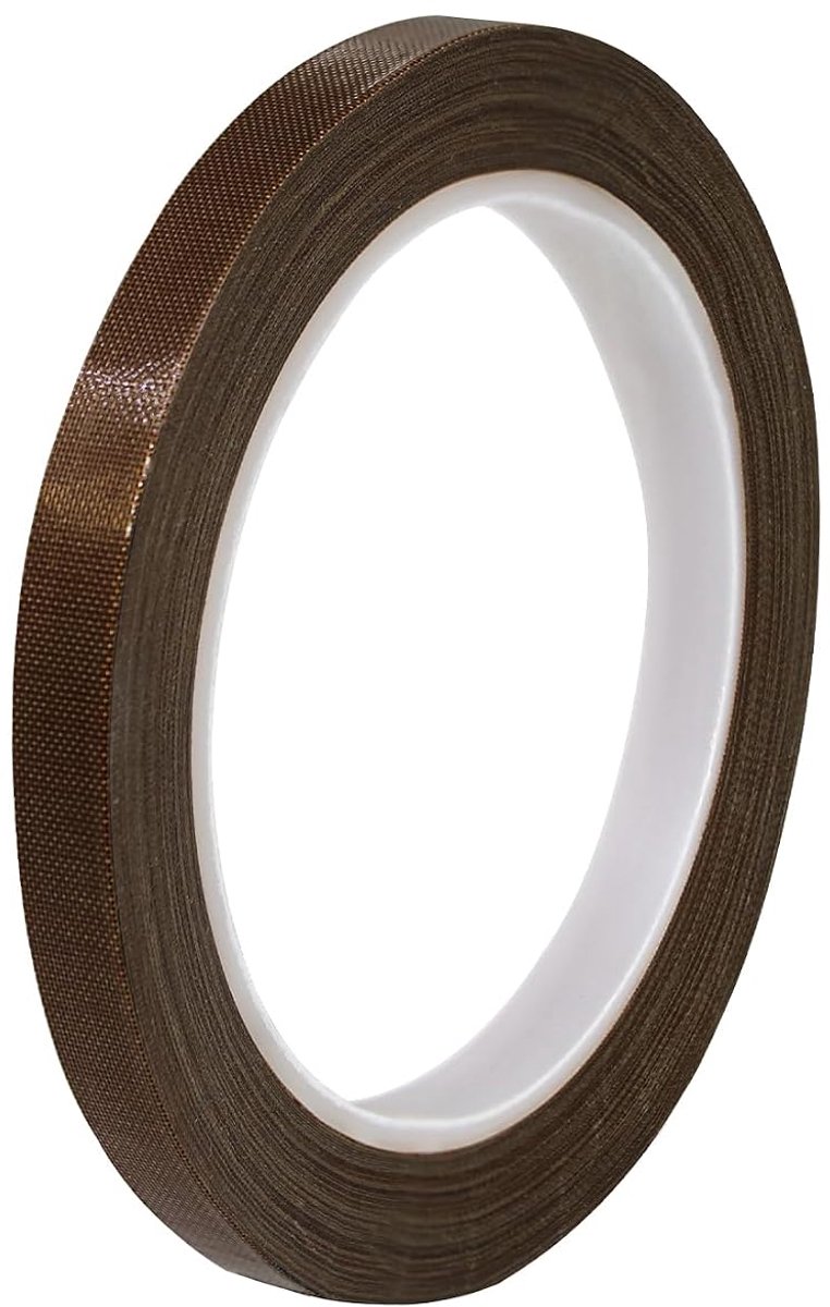 Teflon tape 0.12 mm - zelfklevend silicone - hoge temperatuur weerstand - ideaal voor non-stick toepassingen - ShopVlot