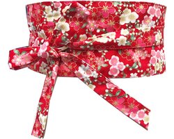 Kimono riem 230 x 10 cm - Fancy Pumpkin Obi - Vintage Yukata - Ideaal voor Harajuku stijl - ShopVlot