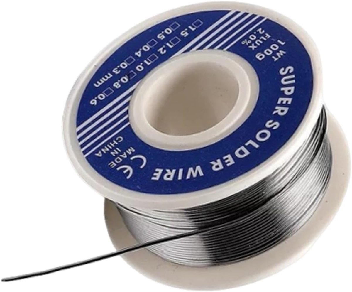 Solderdraad 1 mm - tinlegering met harskern - laag smeltpunt - ideaal voor elektronica reparatie - ShopVlot