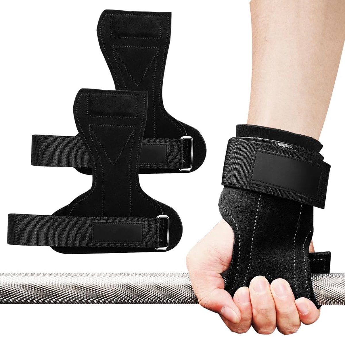 Solidchoice - Antislip Lifting Straps voor Krachttraining