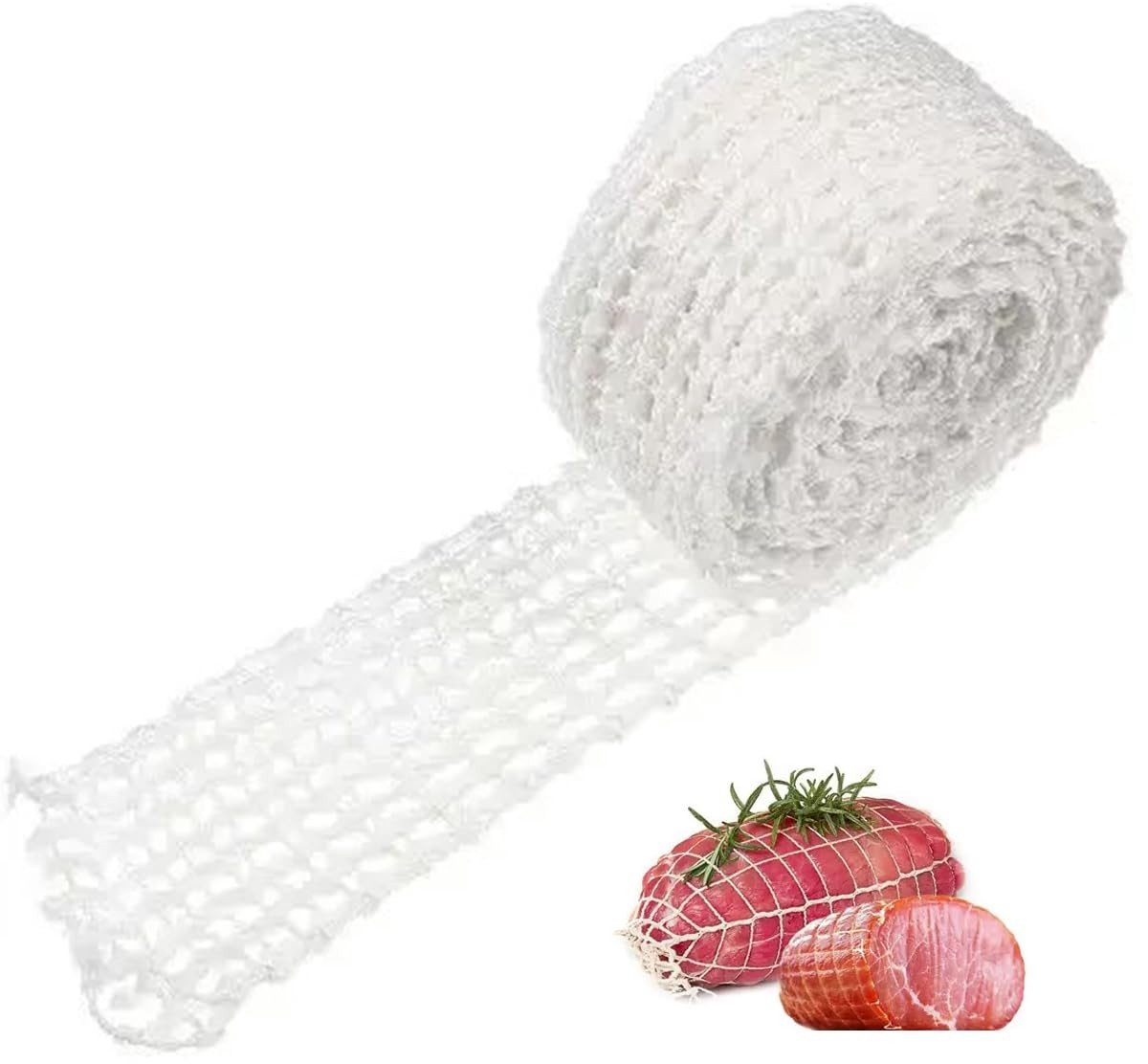 Solidchoice - Elastisch Vleesnet voor Rollade en Worst, 2m Lang