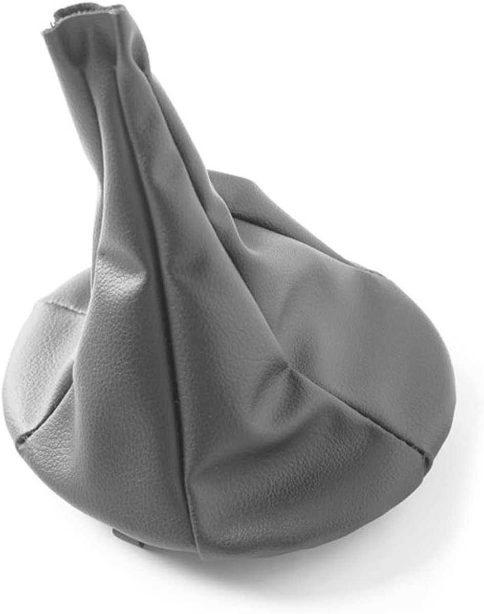 Pookknop PU-leer - Grijze versnellingspook voor Fiat Panda 2003-2012 en Fiat 500 2007-2013 - Eenvoudige installatie - ShopVlot