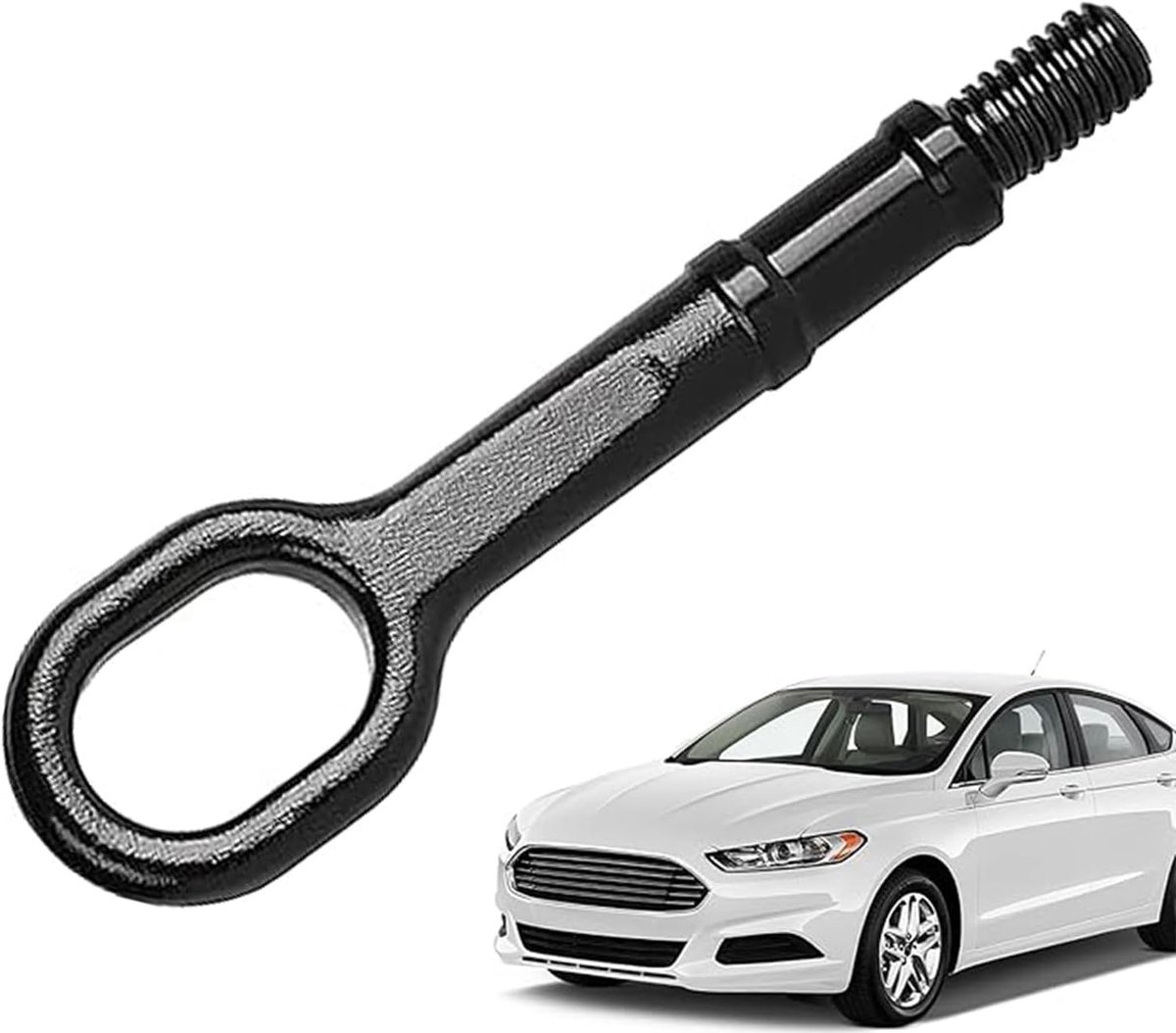 JOYOLA Towbar, Tow Hook 1T0805615A Towbar Stoßfänger Zugösenhaken Anhänger Coupling 190mm Towing Eye Replacement - ShopVlot