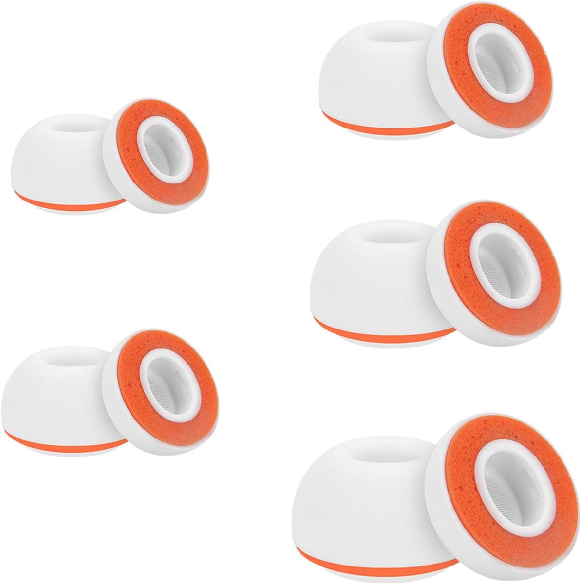 5 Pairs Replacement Earbuds, Compatible with AirPods Pro 3rd Generation, Memory Foam Earplugs, In-Ear Replacement Ear - ShopVlot