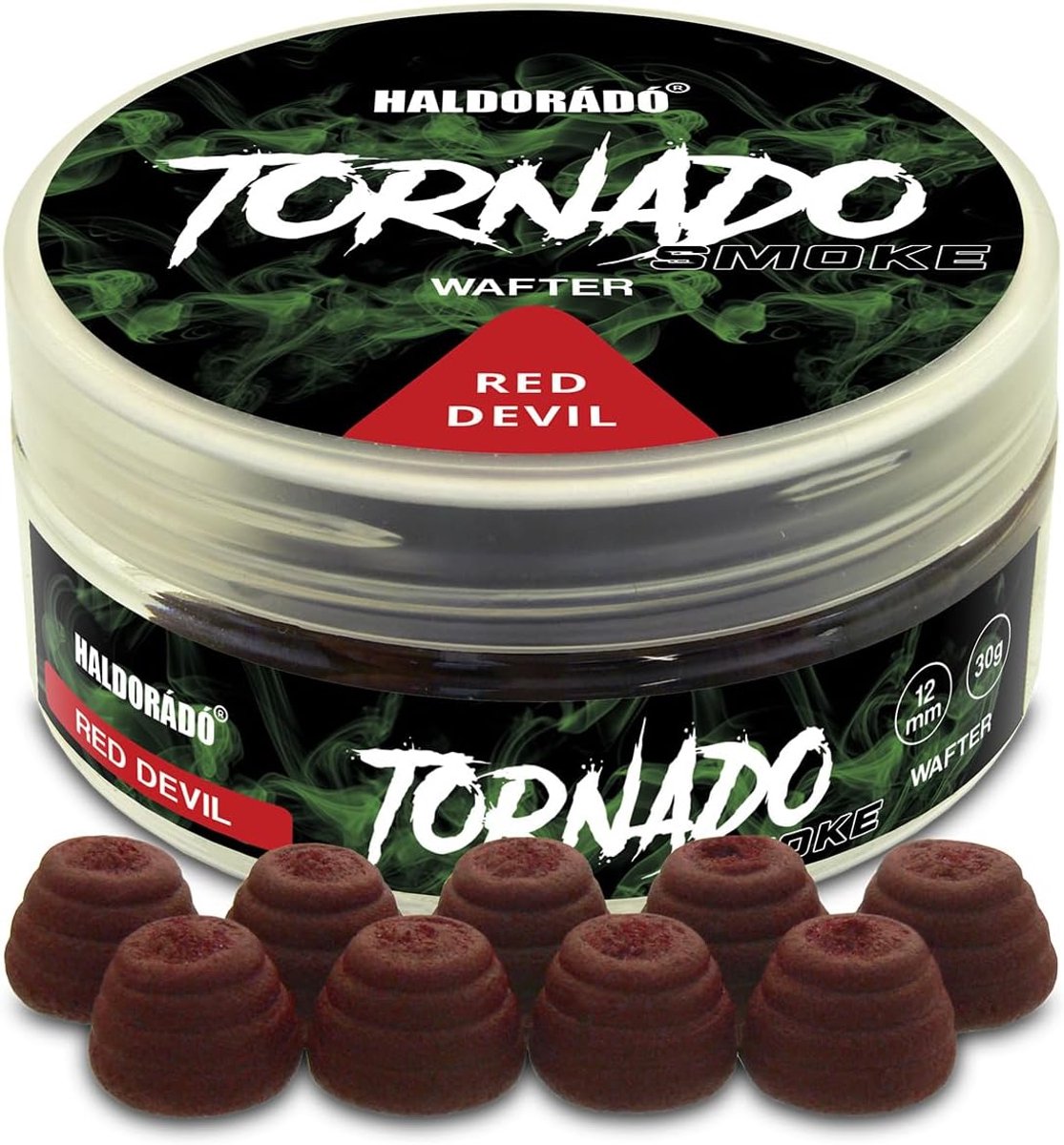 Wafter Aas 12 mm - Red Devil - Intensieve kleurafgifte - Ideaal voor karpervissen - ShopVlot
