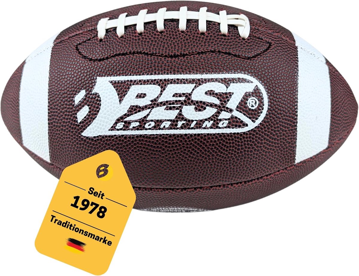 Best Sporting American Football Size 9 Rugged Football for Adults and Teenagers from 14 Years - ShopVlot
