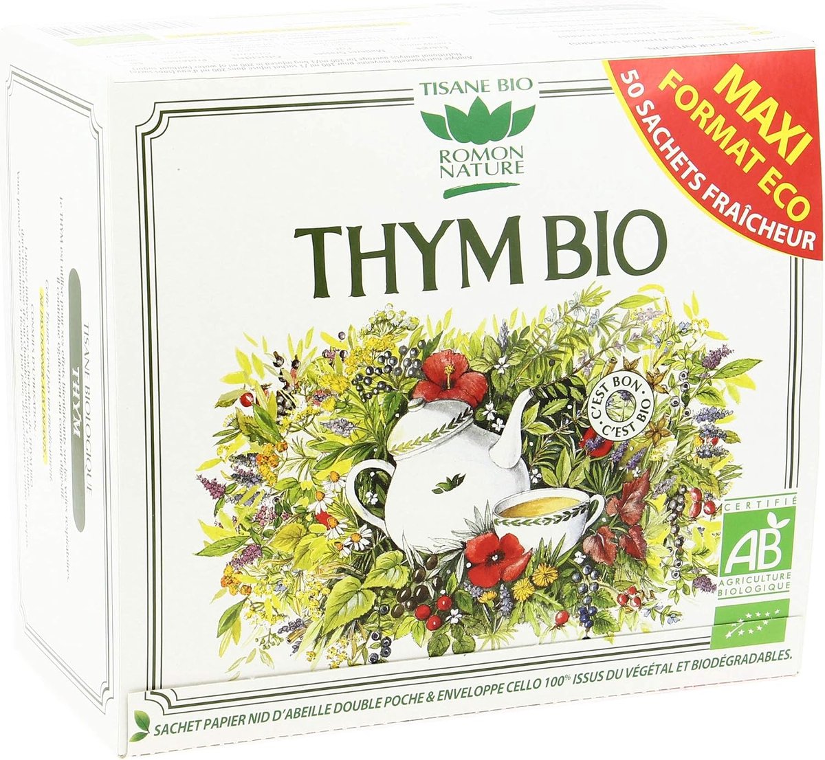 ROMON NATURE / Plantasia - THYM formaat Eco 50 zakken 85 g - ShopVlot