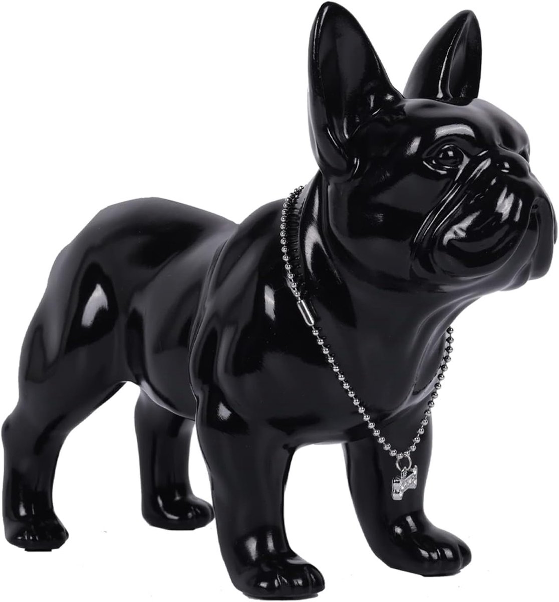French Bulldog Statue - Colorful Resin Dog Statue for Home Decoration and Outdoor Display, Perfect for Bulldog Lovers - ShopVlot