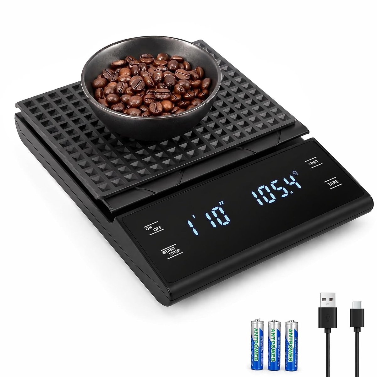 Digital coffee scale with timer - ShopVlot