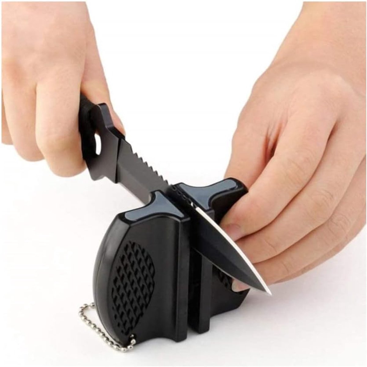 Mini Knife Sharpener, Professional Kitchen, Household and Kitchen, Sharpening, Portable, Multifunctional, Outdoor - ShopVlot