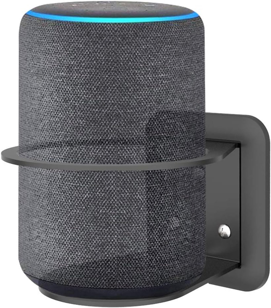 Wandhouder voor Google Home - Ruimtebesparend - Zwart - Houd kabels uit het zicht - ShopVlot