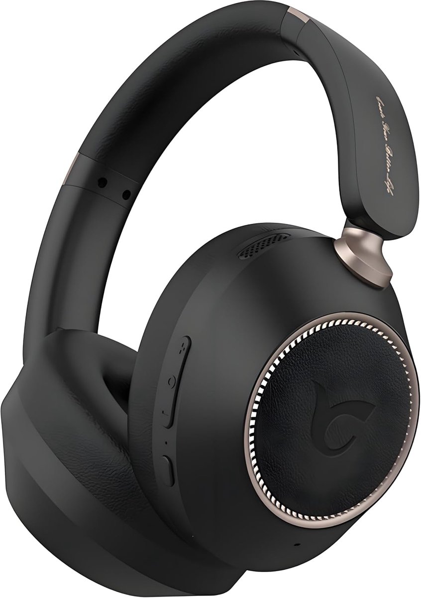 Draadloze hoofdtelefoon met ruisonderdrukking - Bluetooth 5.4 - 65 uur speeltijd - Ideaal voor reizen - ShopVlot