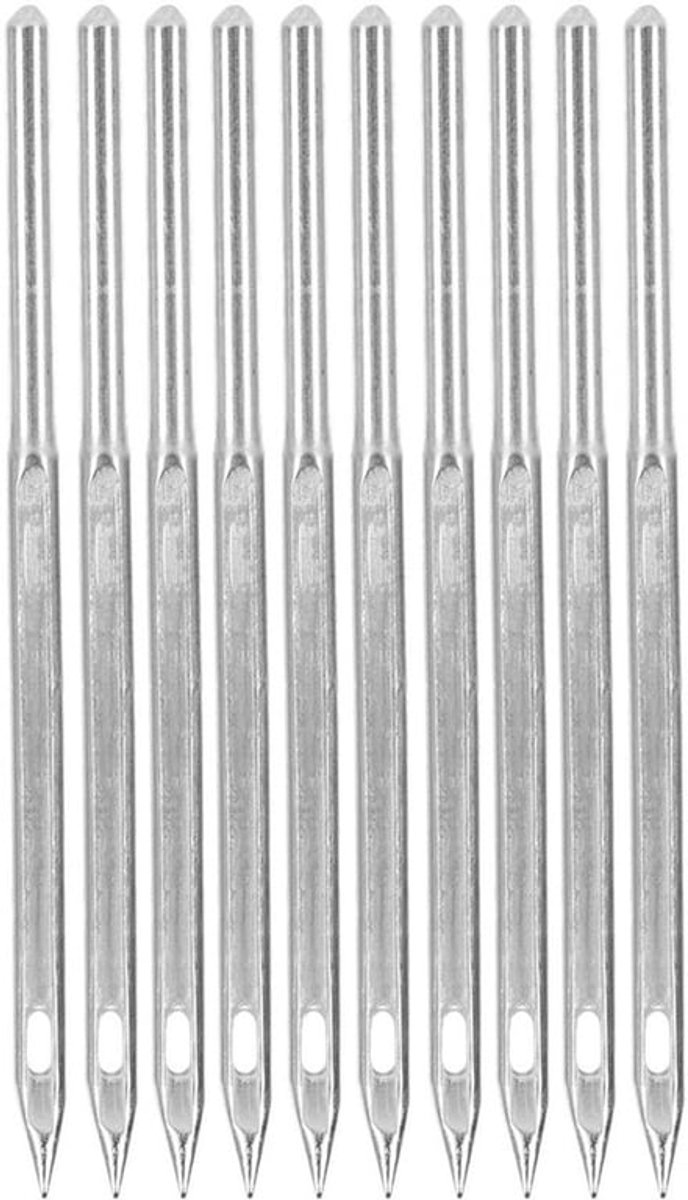 Naaimachinenaalden 5 cm - 10 Stuks - Borduurnaalden - Staalmateriaal - Duurzaam - Lichtgewicht - Gemakkelijk te gebruiken