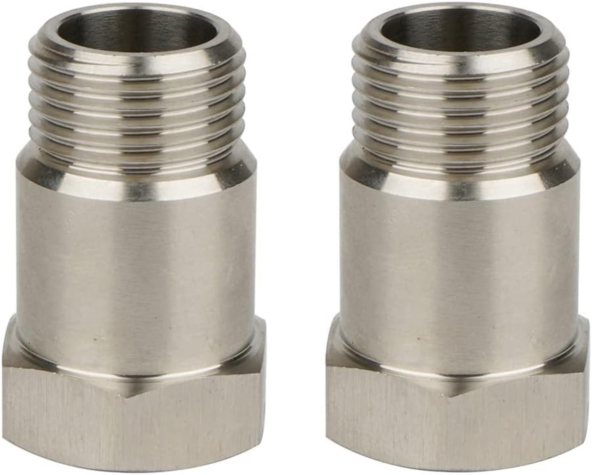 Oxygen Sensor Adapter 35mm M18 x 1.5 - universele uitlaat extender - hoogwaardig ijzer - vermijdt motorstoringen - ShopVlot