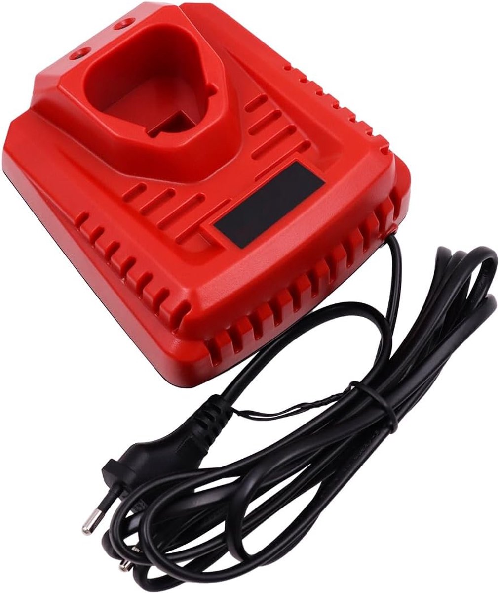 Vervangende Acculader voor Milwaukee 12V - Snellader - Compatibel met diverse modellen - Ideaal voor efficiënt opladen - ShopVlot