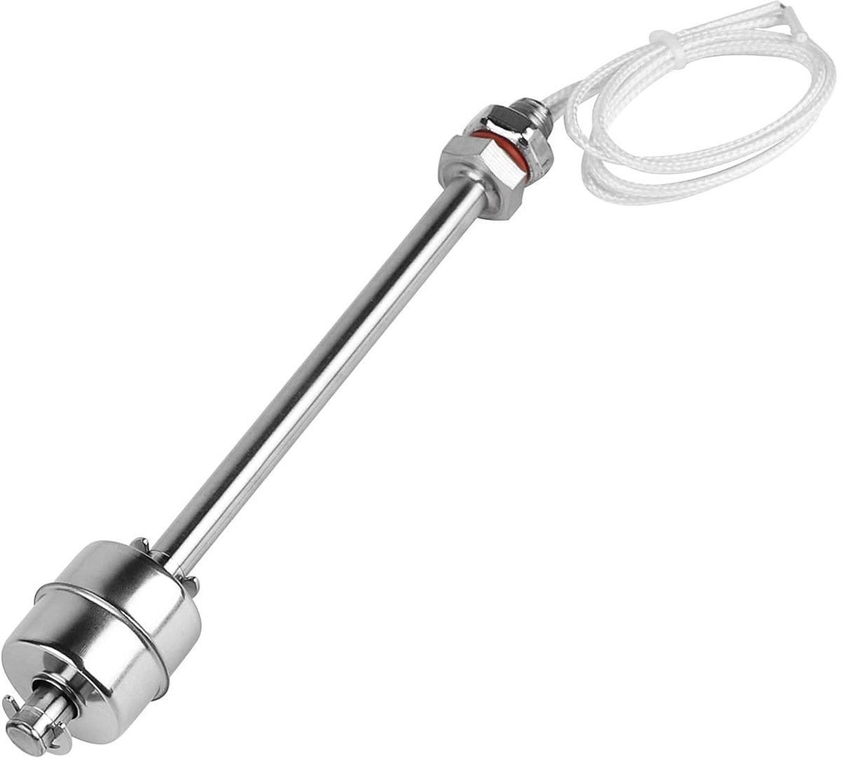 Vloatschakelaar 150 mm - RVS - Verticale watersensor - Ideaal voor waterniveaucontrole - ShopVlot
