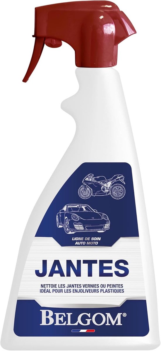 Rimreiniger 500 ml - Effectief tegen alle soorten velgen - Grondige reiniging - Voor chrome en gespoten velgen - ShopVlot