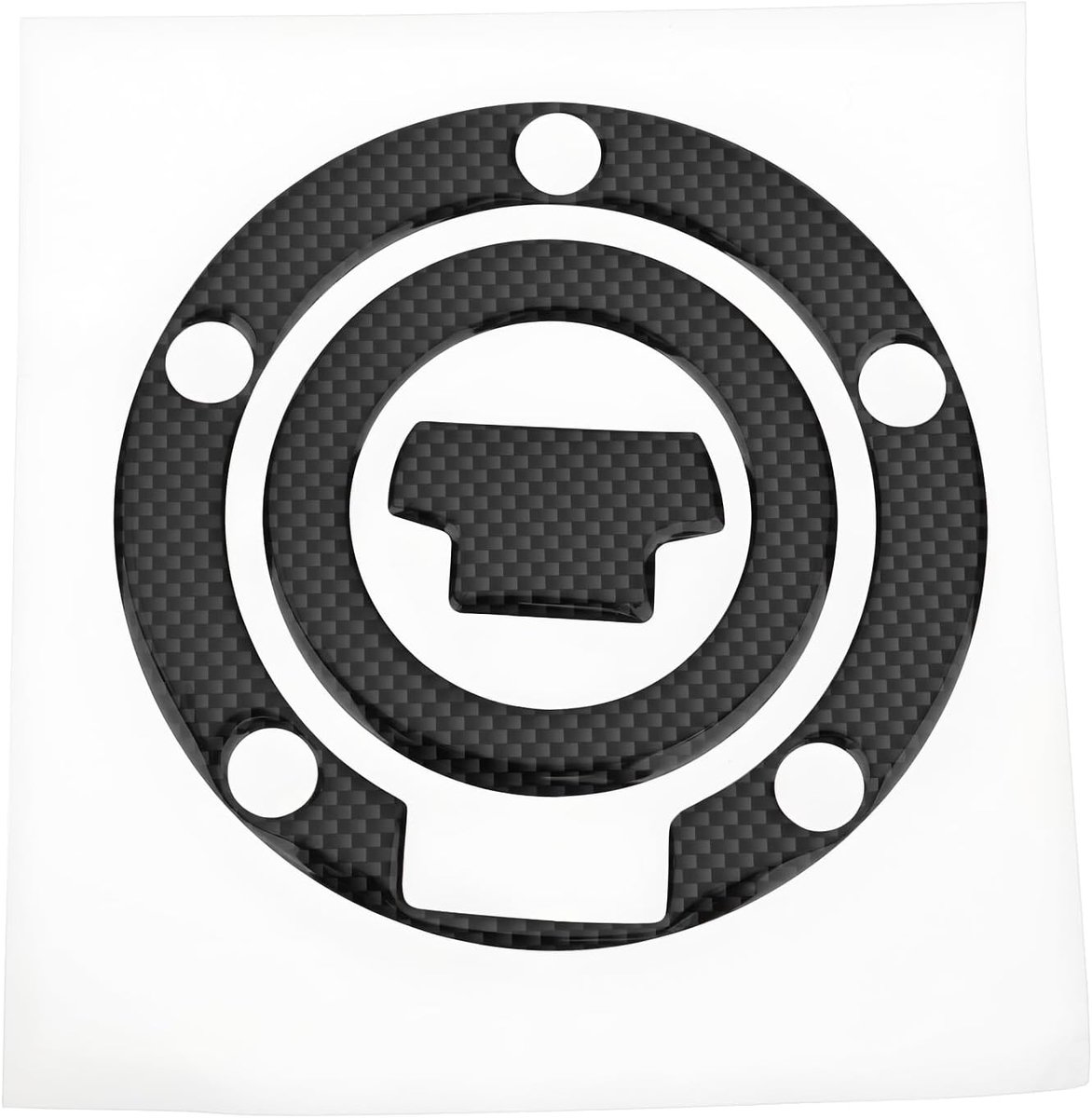 Brandstoftankdop Decoratieve Stickers 10.5cm - Geschikt voor Yamaha XVS1300, XJ6, XJR1300 - Slijtvaste kwaliteit - ShopVlot