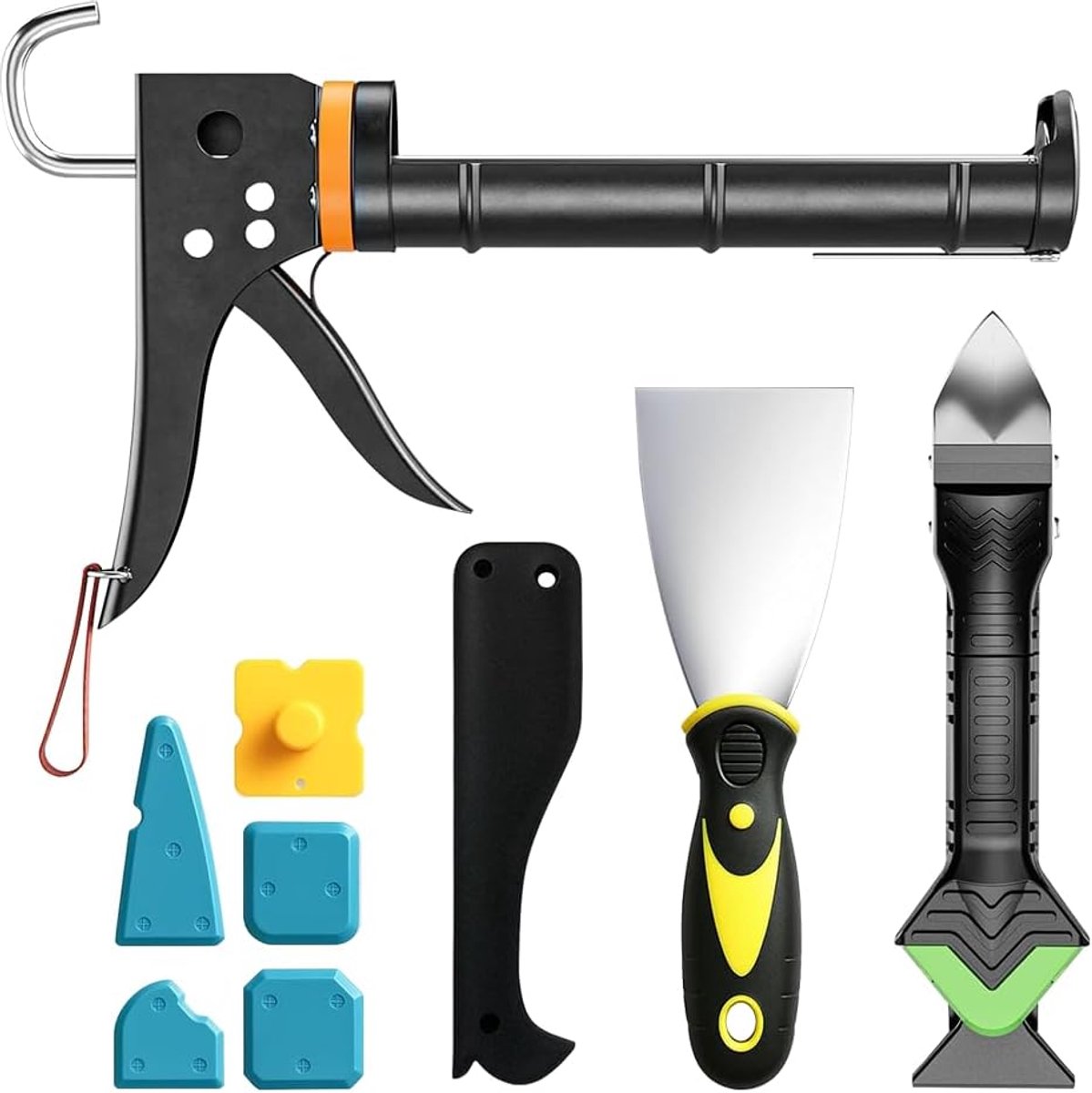 Kitset voor cartridges - 5-in-1 gereedschap - multifunctioneel - ideaal voor kitwerk - ShopVlot
