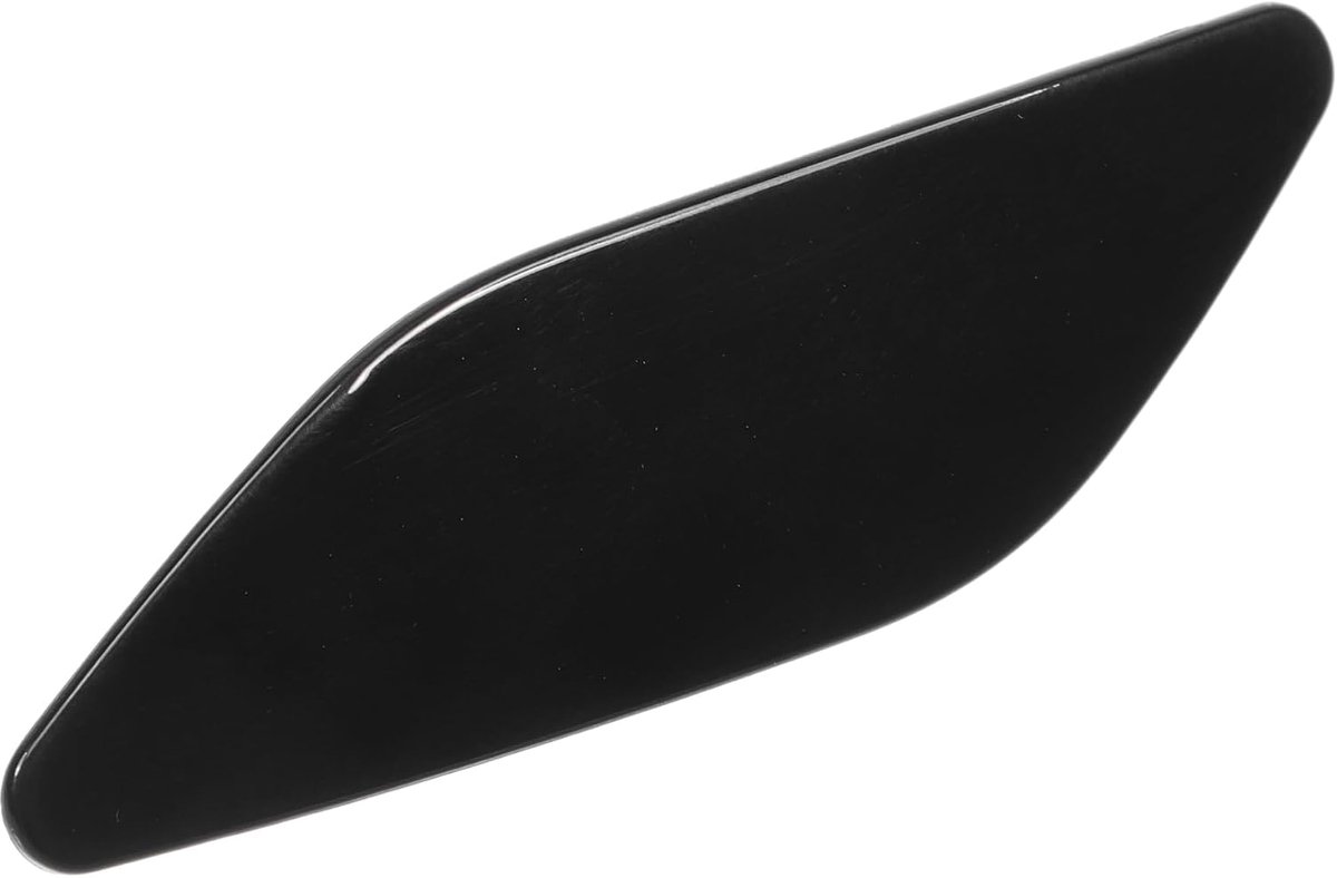 SnelShoppen - Bumperkoplampreinigerkap voor Lexus ES300h 2019-2022 - Beschermkap voor koplampen - Zwart kunststof - 1 stuk - Bumper trim nozzle cover