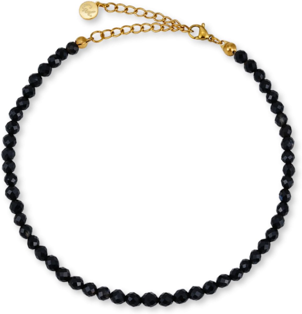 Enkelbandjes voor dames met echte jade kralen 4mm - Waterdicht - Natuurlijke stenen enkelband - ShopVlot