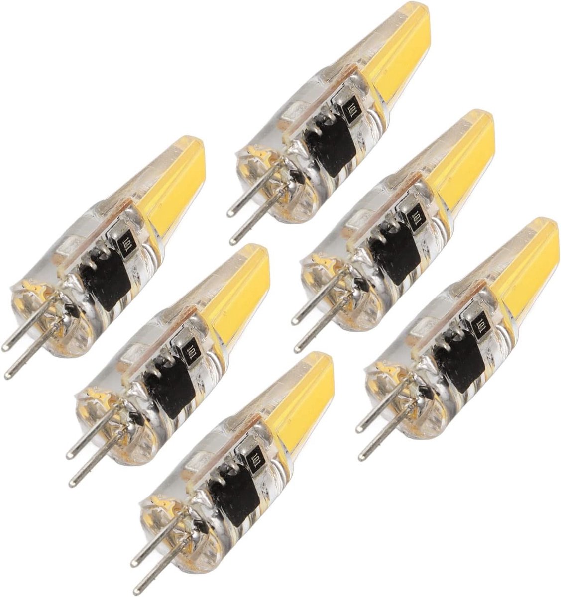 Dimbare Energiebesparende LED Gloeilamp - Warm Wit - 3,7 x 1 cm - Siliconen Behuizing - Voor Thuis en Kantoor