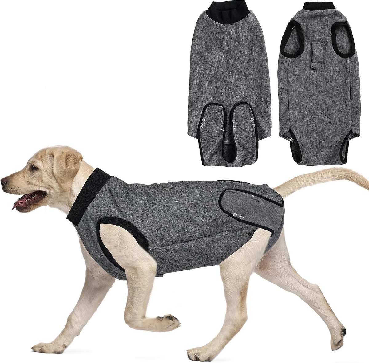 Hondenbody na operatie - Ademend wondbeschermingssuit - Hondencastratie bodysuit - ShopVlot