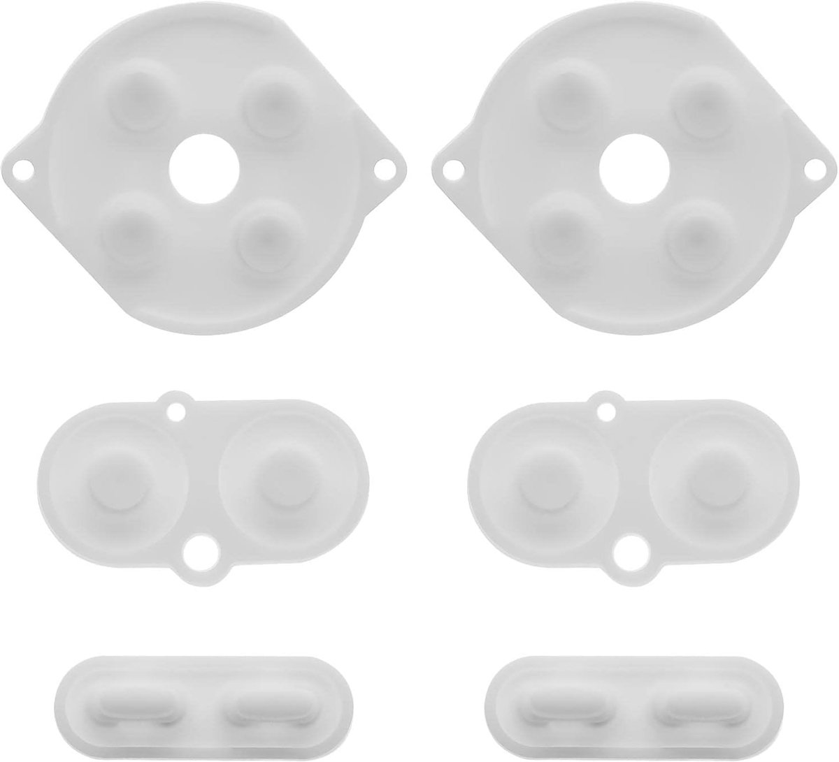 Controller knop pads - vervangende rubberen gaskets - compatible met Game Boy Color - verbeterde responsiviteit - ShopVlot