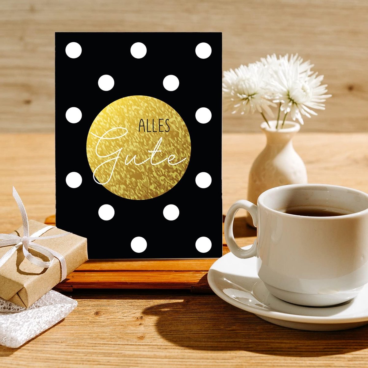 Verjaardagskaarten 6 stuks - Premium kwaliteit - Elegante ontwerpen - Perfect voor elke verjaardag - ShopVlot