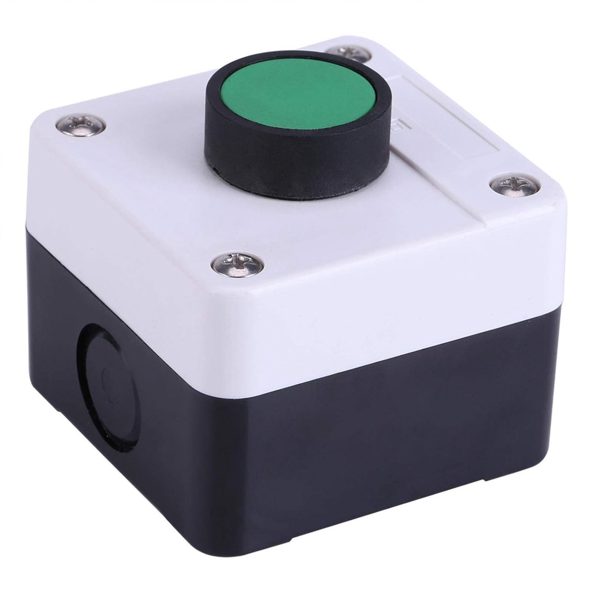 Drukknopkast IP54 waterproof - Noodstop schakelaar - Automatische herstart - Voor poortopener en industriële machines - ShopVlot