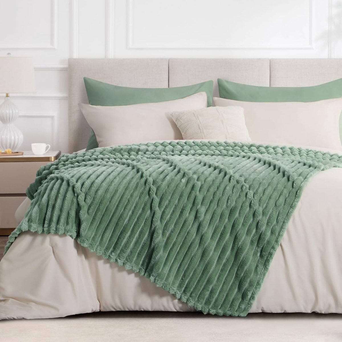 Fleece Dekentje 220 x 240 cm - Flanel - Extra Zacht en Warm - Ideaal voor op de Bank - ShopVlot