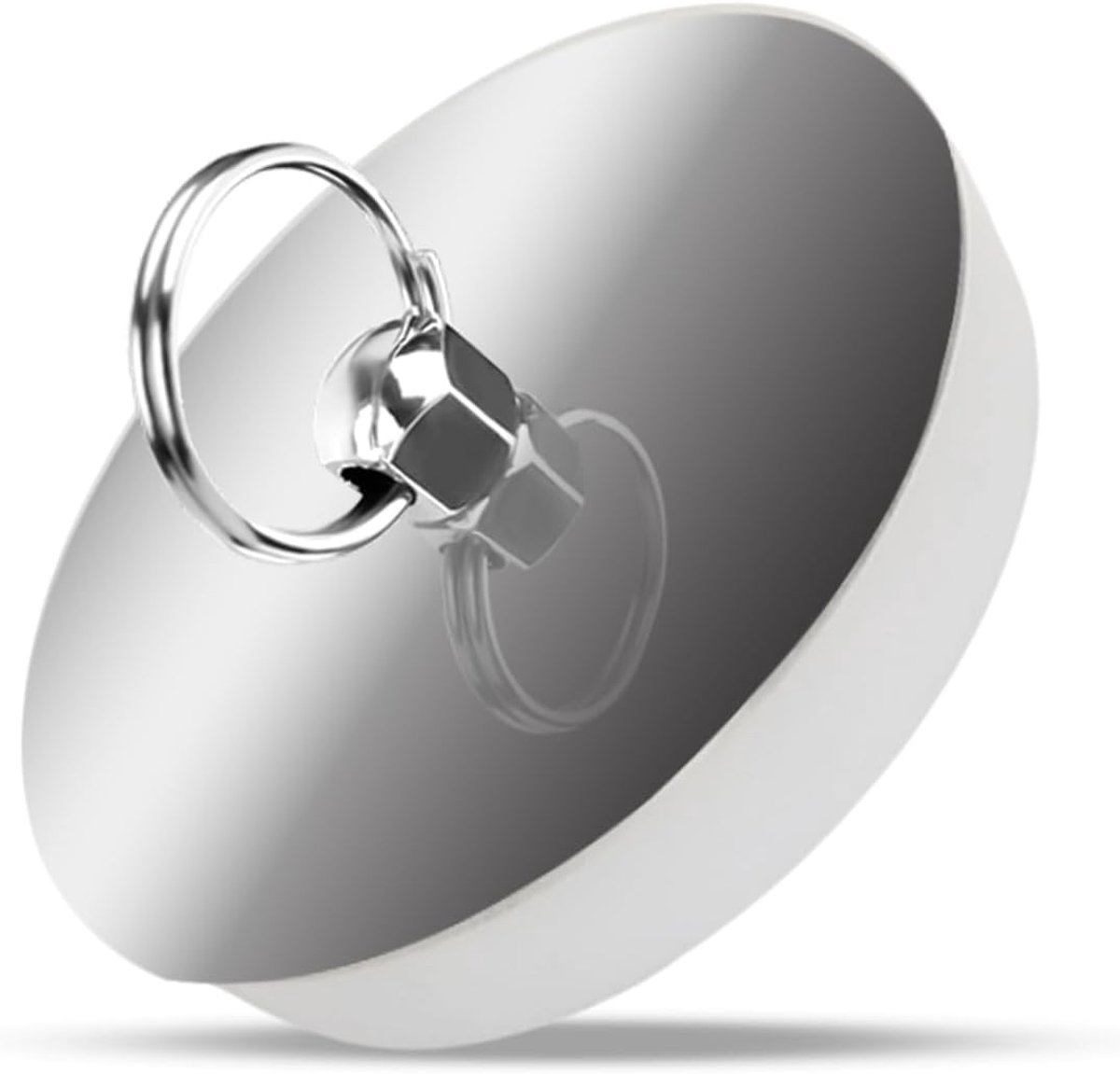 Badstopper 42-46 mm - RVS en siliconen - Eenvoudige bediening - Voorkomt waterafvoer - ShopVlot