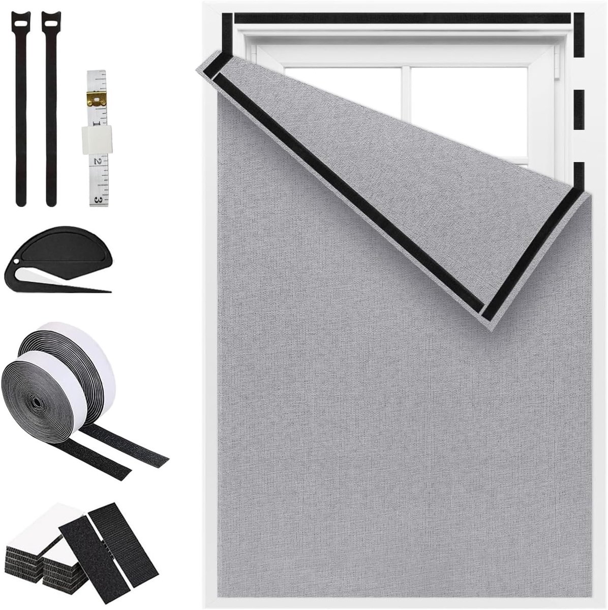 Rolgordijn voor dakramen - 150 cm - warmte-isolerend - voor betere slaap - ShopVlot