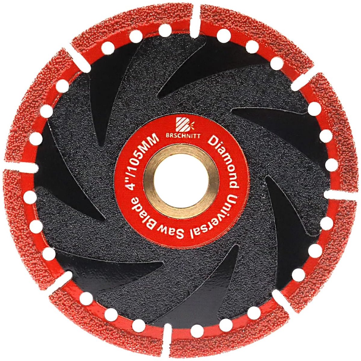 Diamantschijf 105mm - Universele metalen zaagblad - Geschikt voor beton, staal en meer - ShopVlot
