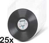 Pinguïn Records – LP binnenhoezen – 25 stuks – Vinylcare - LP beschermhoezen – LP hoezen – Antistatische (HDPE) binnenhoes – Transparant – 50 micron – Binnenhoes geschikt voor 12 inch vinyl