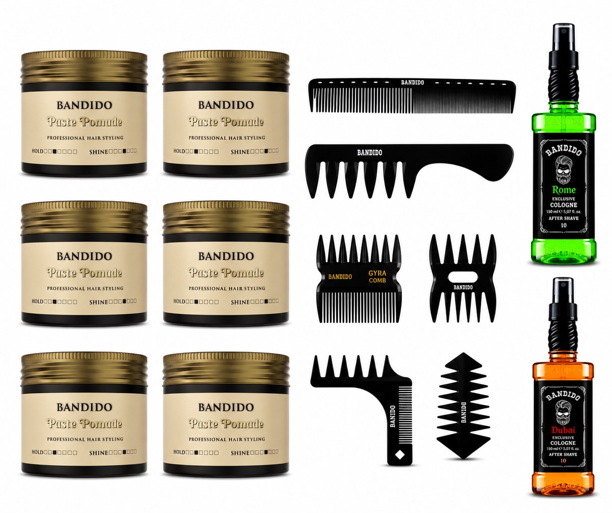 Bandido Paste Pomade 125ml 6 stuk