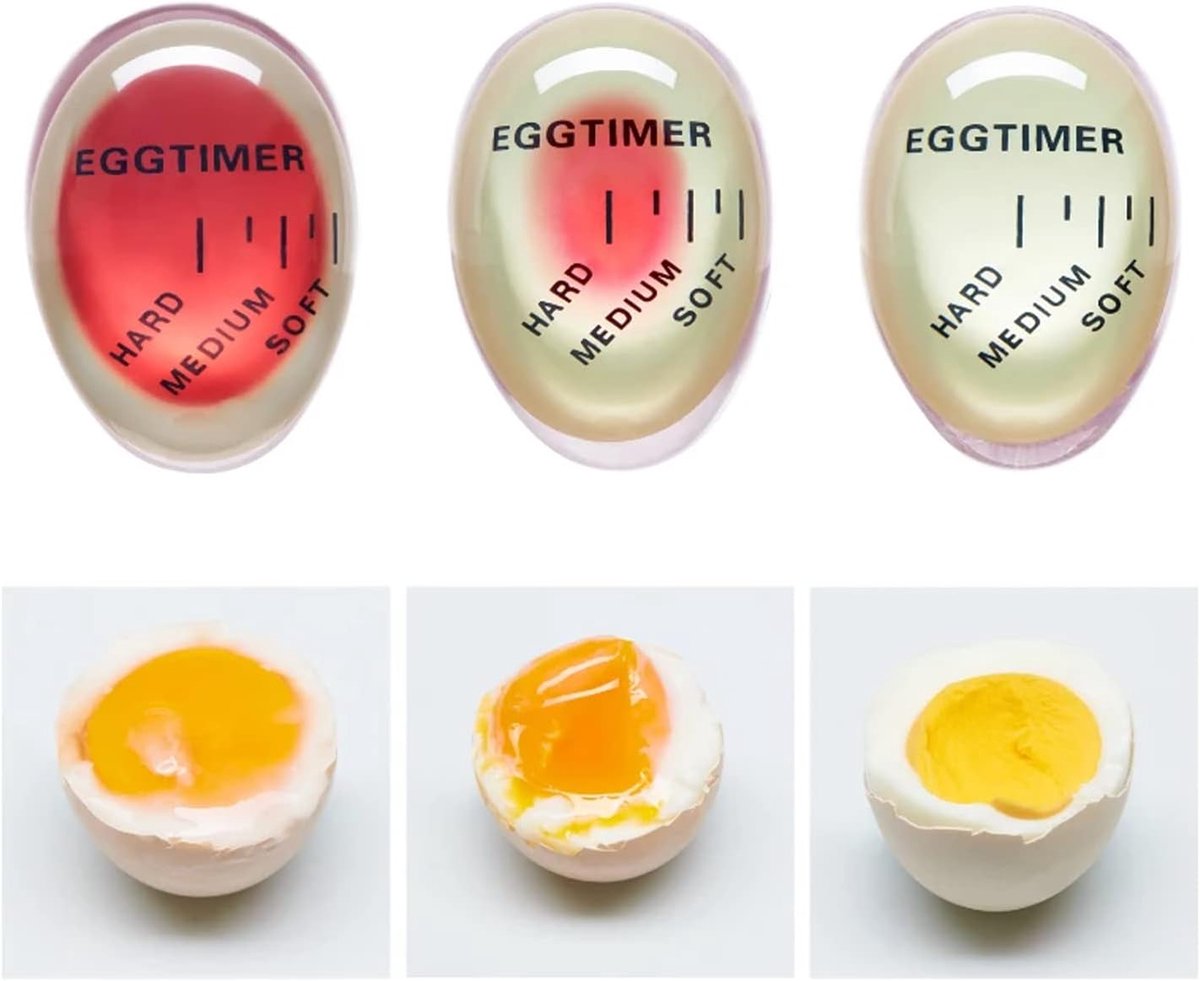 Eierwekker - kleurveranderend - BPA-vrij - perfect gekookte eieren - ShopVlot