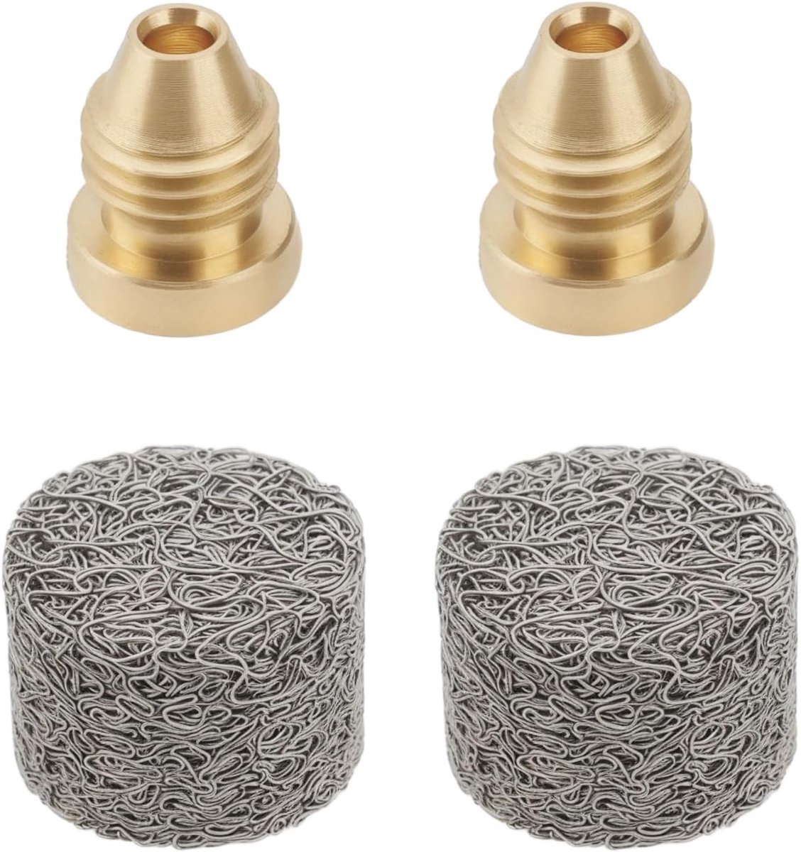 Foam gun opening nozzle tips 0.9mm - 2 sets messing - vervangingsonderdelen voor sneeuwschuimlans - tot 3000 PSI - ShopVlot