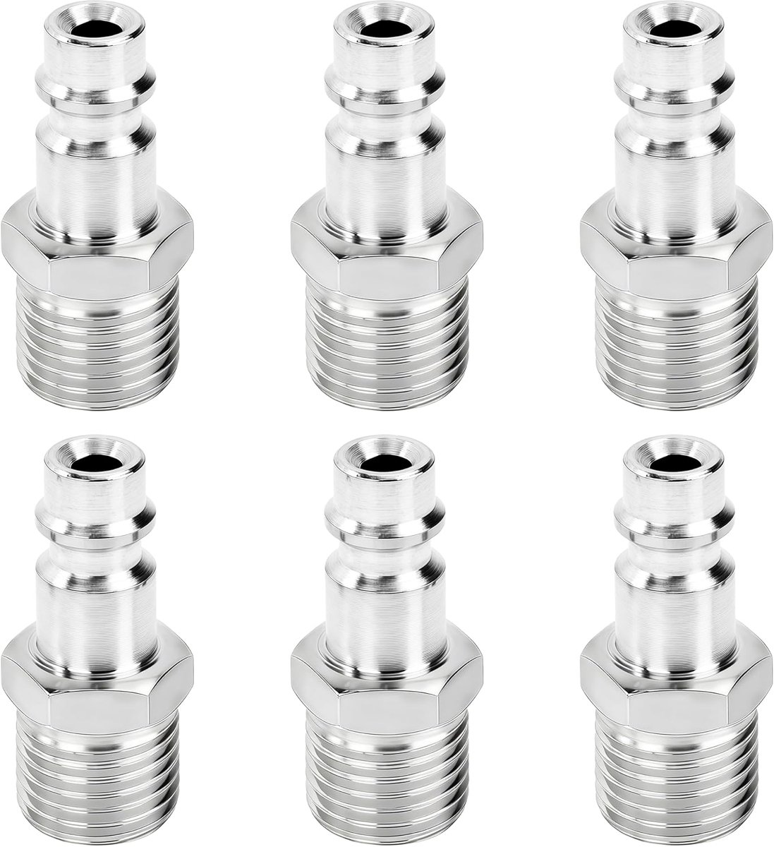 Snelkoppeling 1/2 inch - conisch teflon - pneumatische koppeling - snel aansluiten van gereedschap - ShopVlot