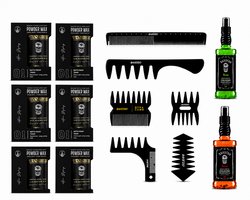 Bandido Haar Powder Styling Wax 6 stuk 32Gr