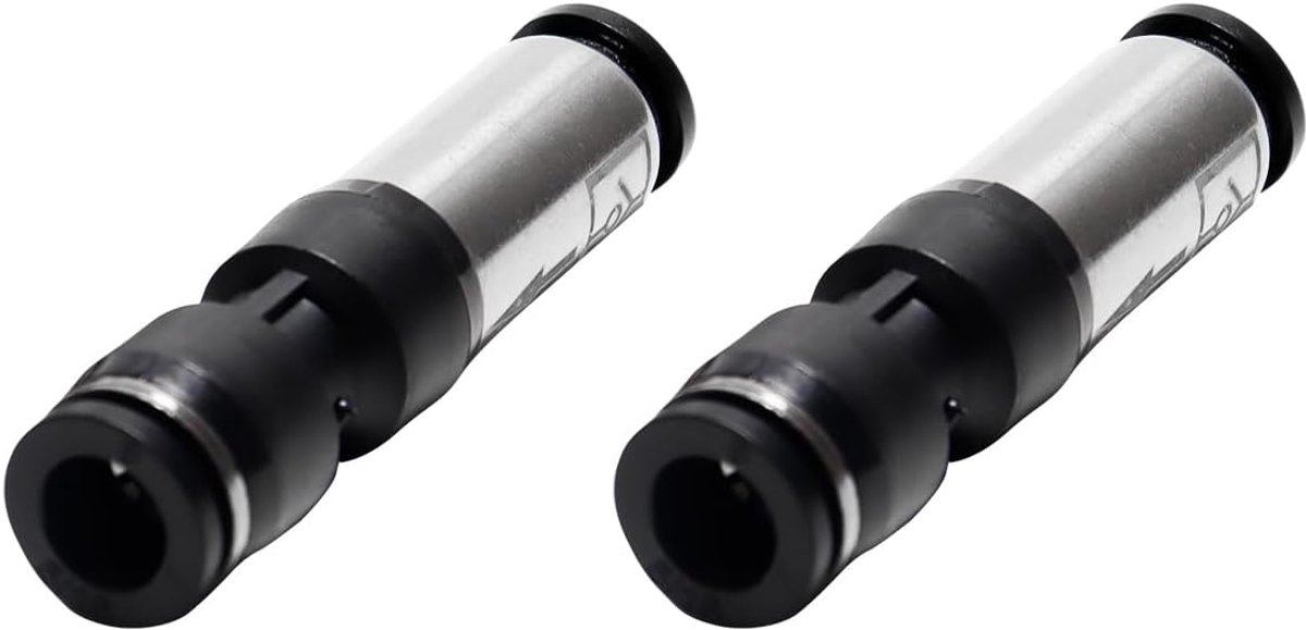 Controleklep 8mm - Messing en nylon - 100% luchtdicht - Voorkomt terugslag in pneumatische systemen - ShopVlot