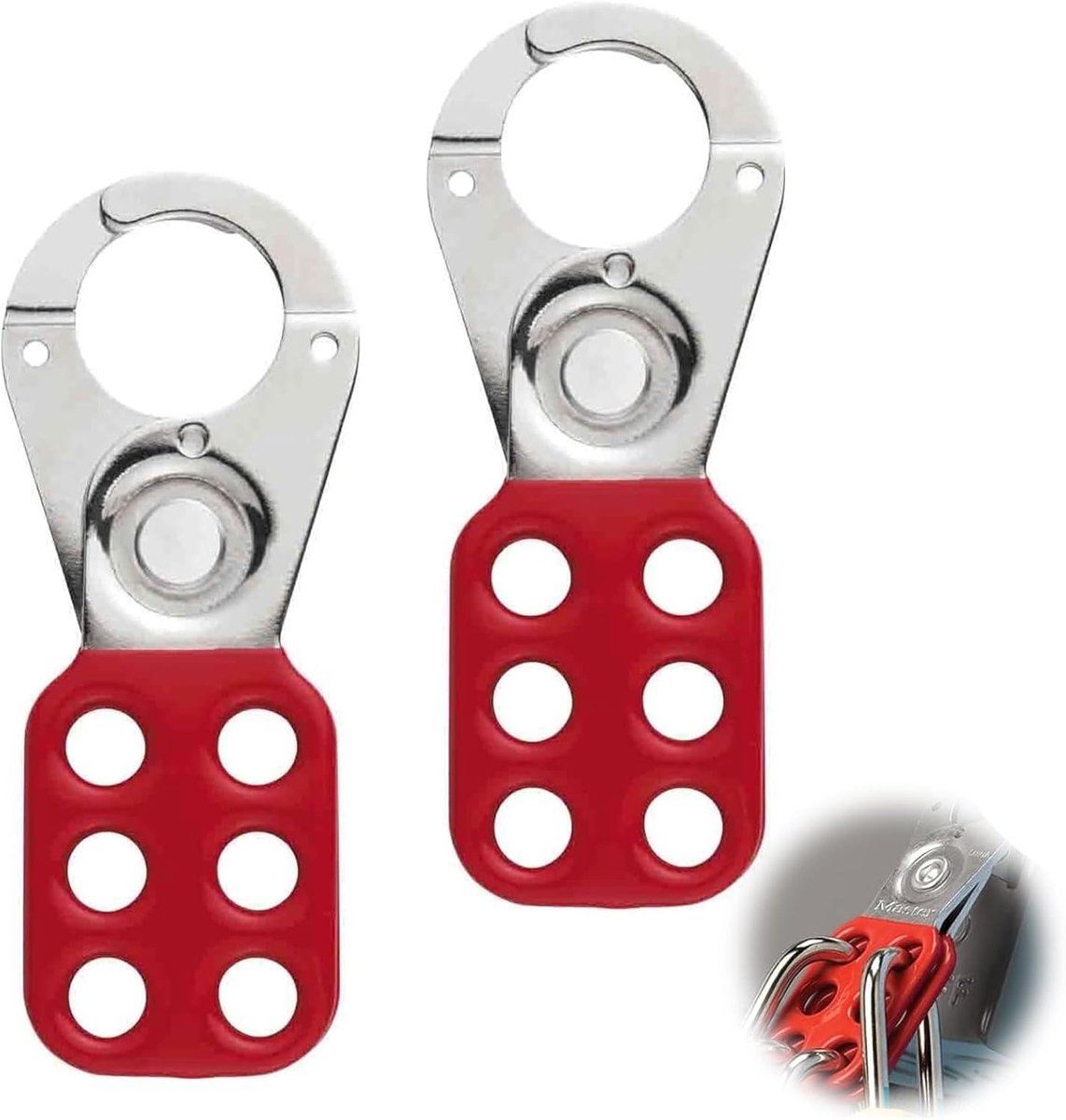 Lock Out Beugel 25mm - Aluminium Legering - 6 Gaten - Verhoogde Veiligheid - ShopVlot
