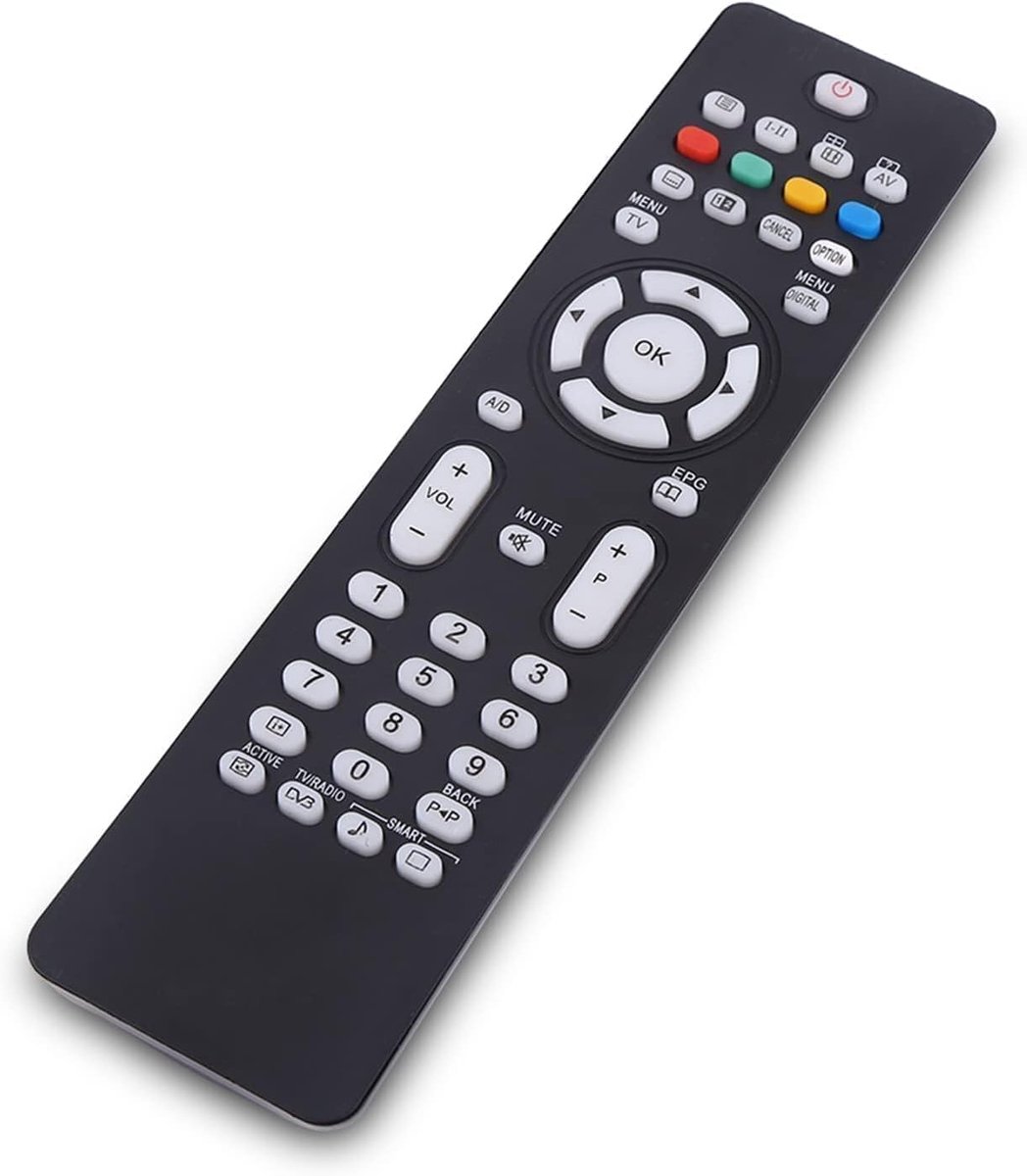 Universele afstandsbediening voor RC2034301-01 - vervangingsremote voor LCD LED TV - laag energieverbruik - ShopVlot