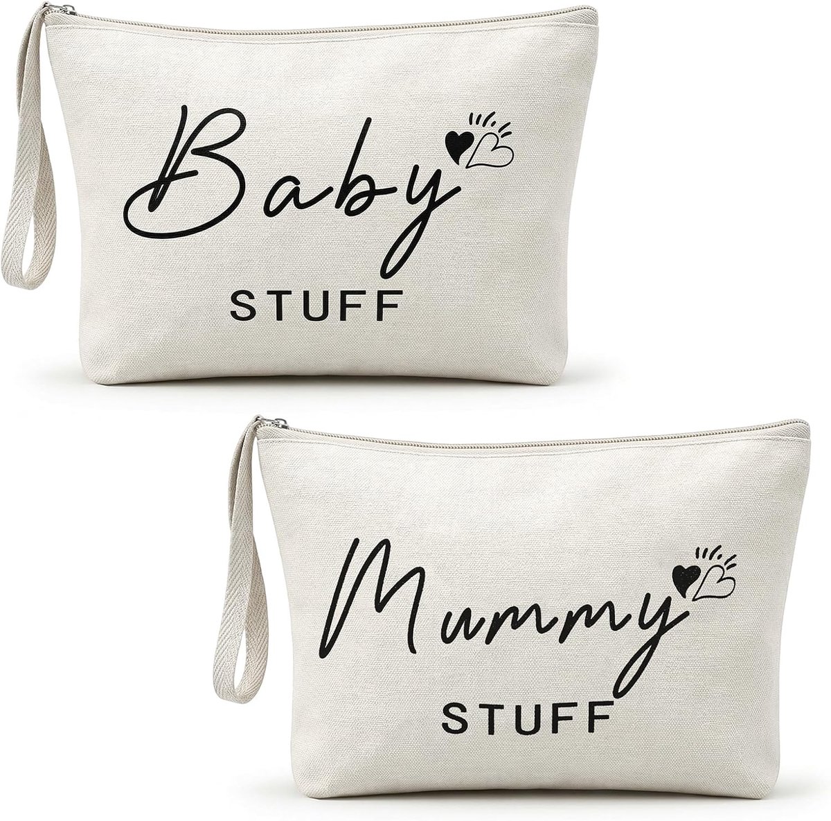 LLOUSSAK Cosmetische tas tas Mama Baby, moeder tas met ritssluiting - ShopVlot