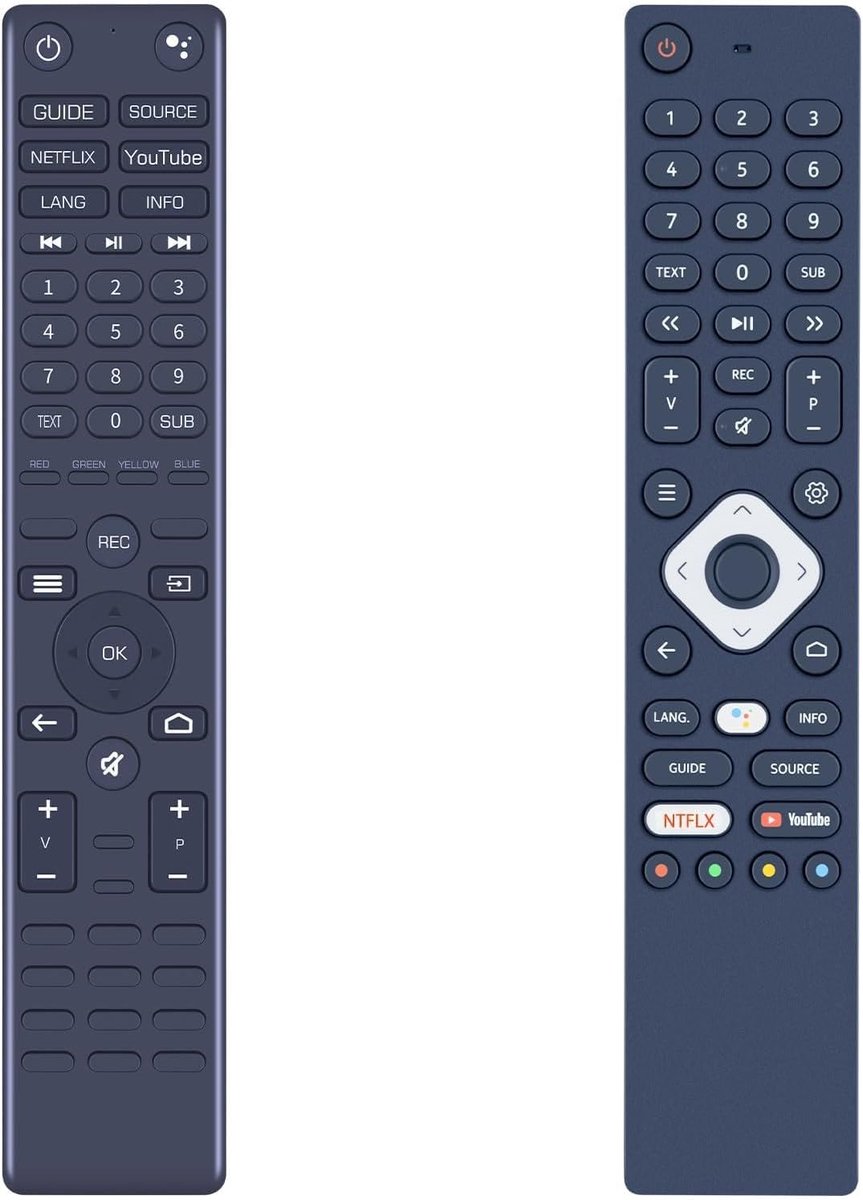 Replacement remote control suitable for Nokia Smart TV 5000A 5500A 5800A 6500A 7500A - No voice function - ShopVlot